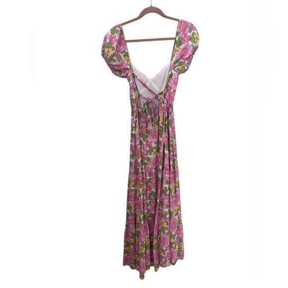 Show Me Your Mumu Cathy Maxi Dress in Fresh Floral XS - Picture 4 of 5